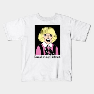 CAROL CHANNING FAN ART Kids T-Shirt